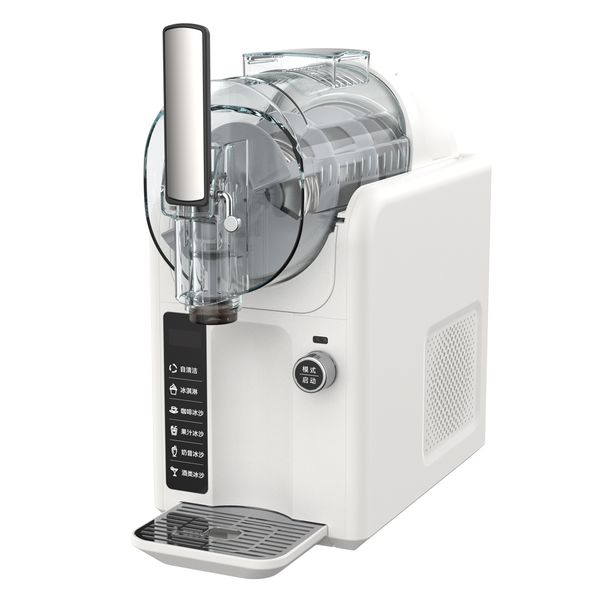 Soft Serve Ice Cream Machine - Tam Otomatik Taşınabilir Mini Dondurulmuş Meyveli