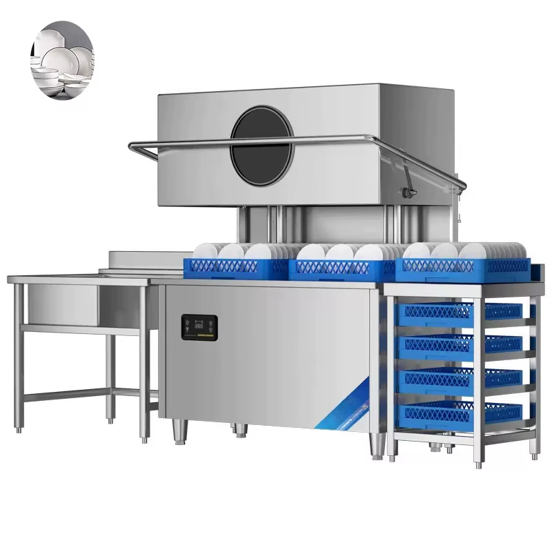 Commercial Kitchen Dishwasher - Özel Hızlı Döngülü Ticari Davlumbazlı Bulaşık