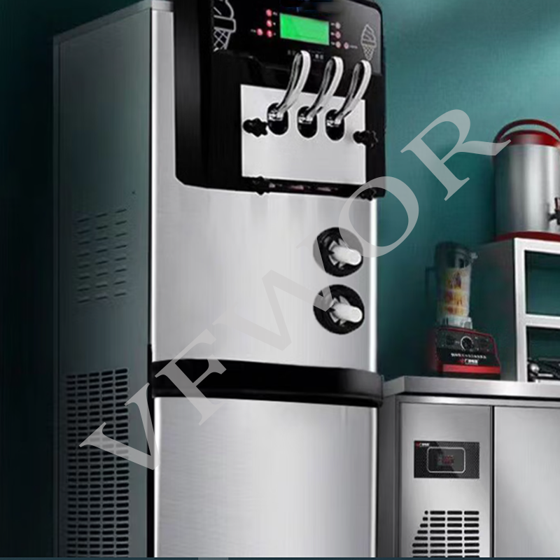 Soft Serve Ice Cream Machine - Dondurma Kabı Makinesi Yumuşak Dondurma Yapma