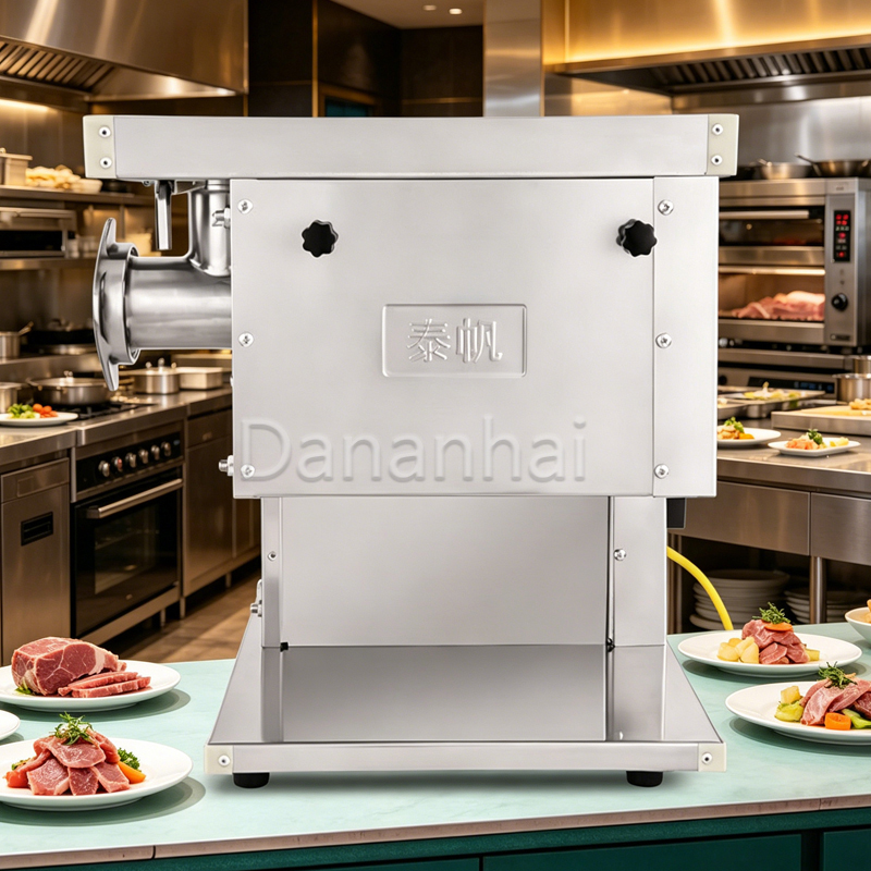 Commercial Kitchen Grinder - Ticari Masaüstü Paslanmaz Çelik Et Kesme