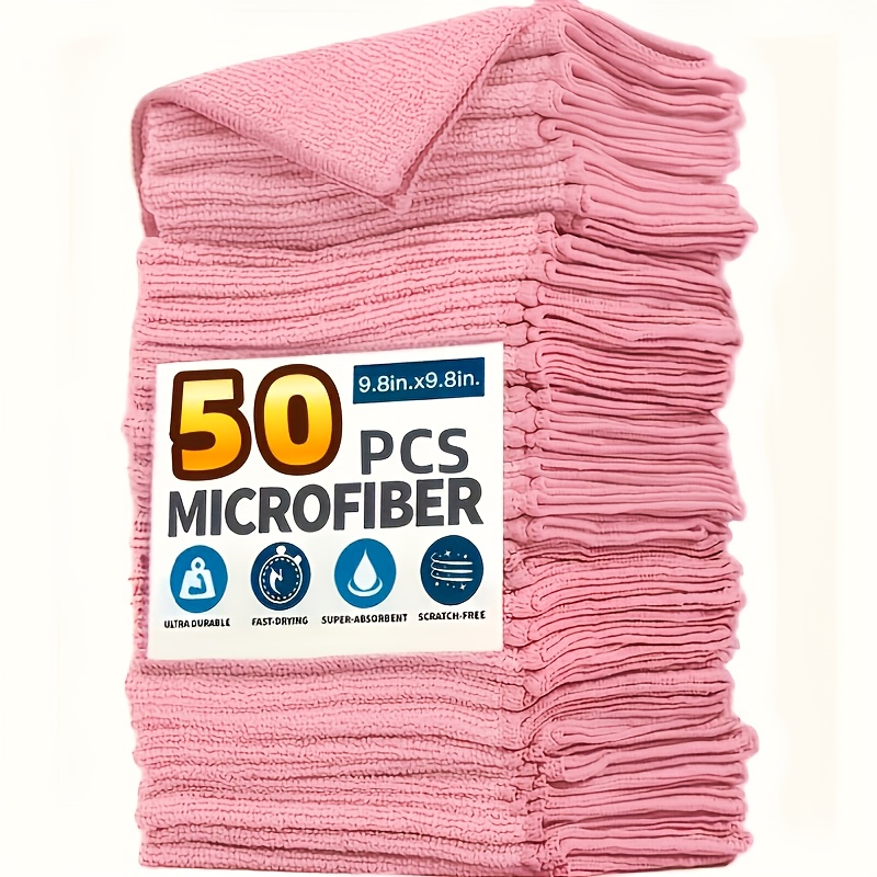 Commercial Kitchen Mixer - 1-50 adet açık pembe mikrofiber mutfak