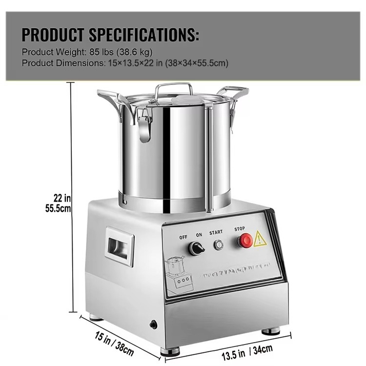 Mutfak Paslanmaz Çelik Sebze E - Commercial Kitchen Grinder incelemesi ve fiyatı