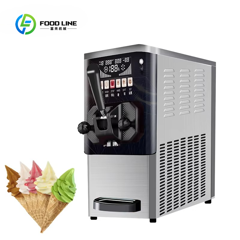 Ticari Ağır Hizmet Tipi Tek Çe - Soft Serve Ice Cream Machine incelemesi ve fiyatı