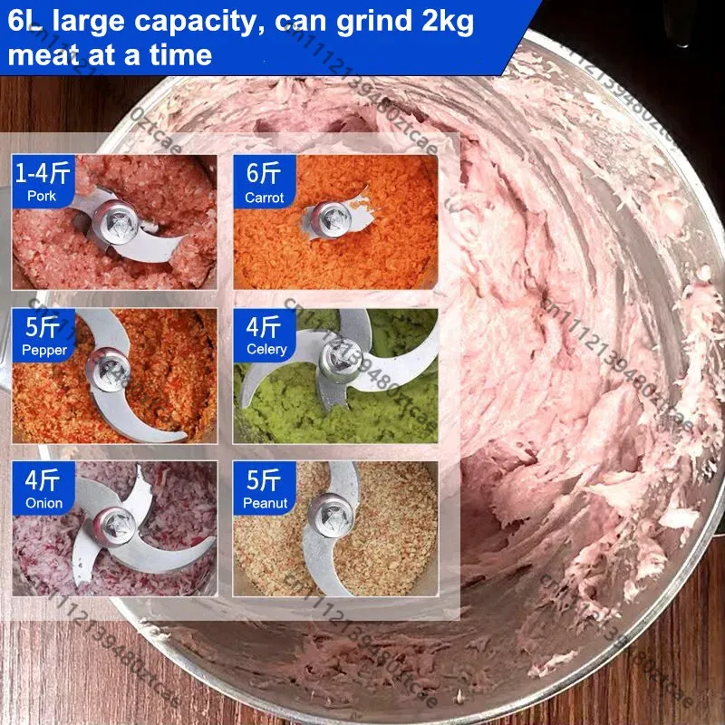 6L Paslanmaz Çelik Elektrikli  - Commercial Kitchen Grinder incelemesi ve fiyatı