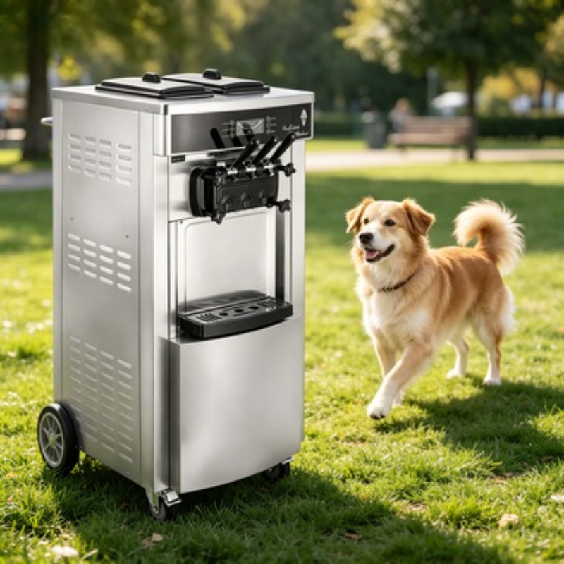 Paslanmaz Çelik Ticari Dondurm - Soft Serve Ice Cream Machine incelemesi ve fiyatı