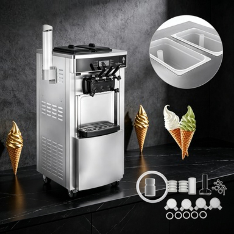 Paslanmaz Çelik Ticari Dondurm - Soft Serve Ice Cream Machine incelemesi ve fiyatı