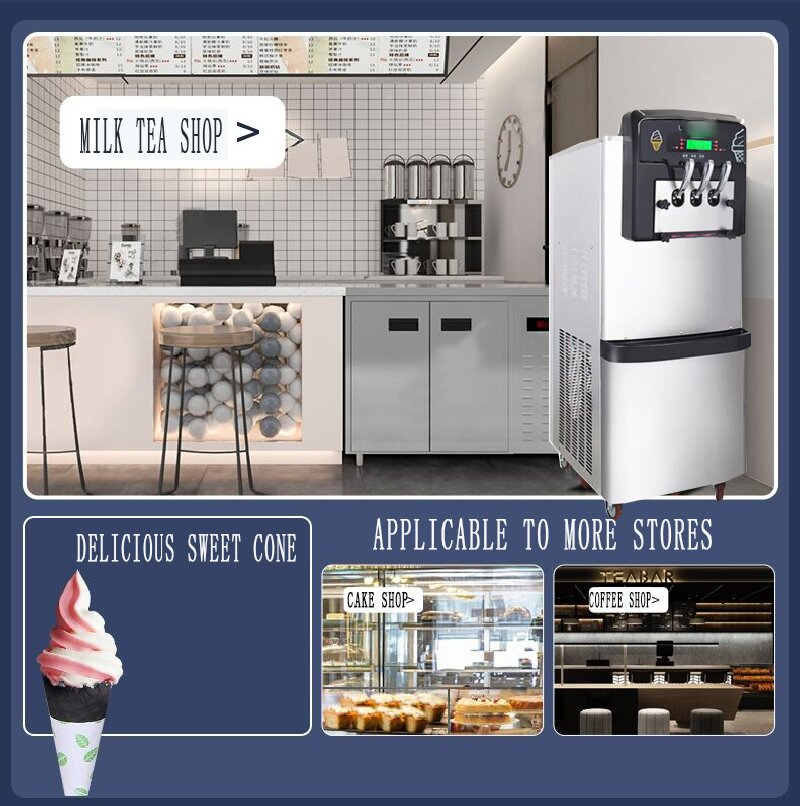 Dondurma Kabı Makinesi Yumuşak - Soft Serve Ice Cream Machine incelemesi ve fiyatı