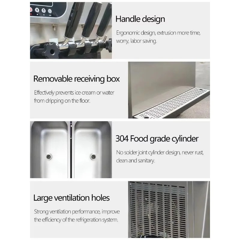 Ticari Yumuşak Dondurma Makine - Soft Serve Ice Cream Machine incelemesi ve fiyatı