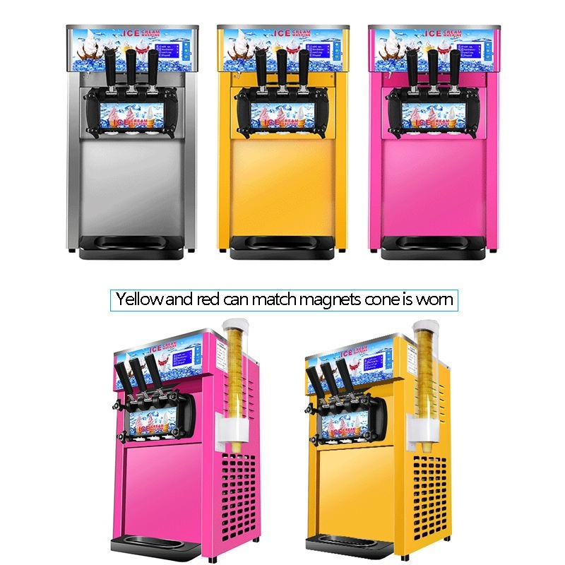 Yumuşak Dondurma Makinesi 28L/ - Soft Serve Ice Cream Machine incelemesi ve fiyatı